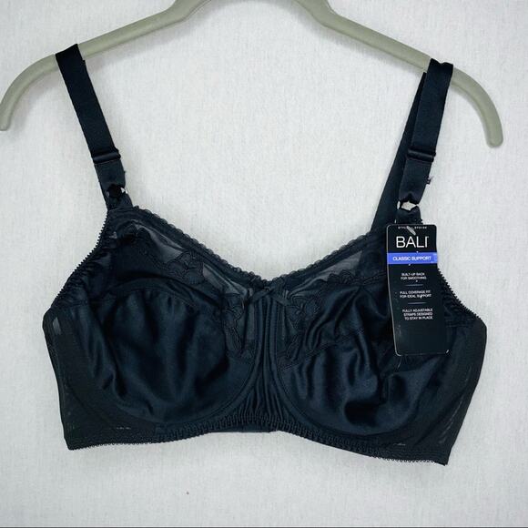 Bali Flower Bali 2-Ply Full Coverage Underwire Bra 180 36D - Picture 1 of 10